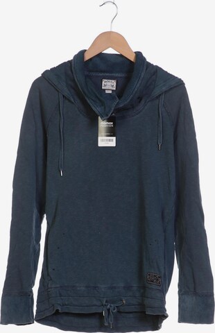 DIESEL Sweatshirt & Zip-Up Hoodie in M in Blue: front