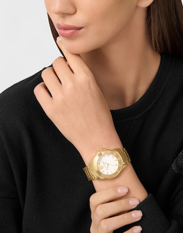 Plein Sport Analoog horloge in Goud: voorkant