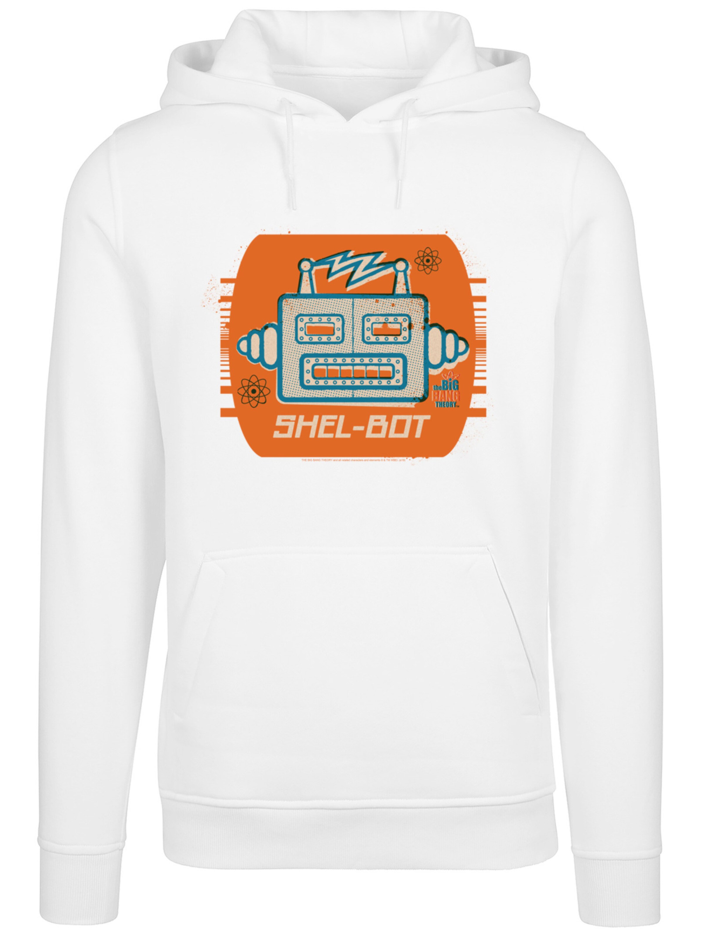 Sweat-shirt F4NT4STIC en blanc : devant