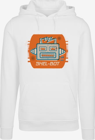 Sweat-shirt F4NT4STIC en blanc : devant