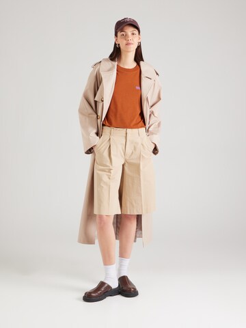 Maglietta 'PYMAZ' di AMERICAN VINTAGE in marrone