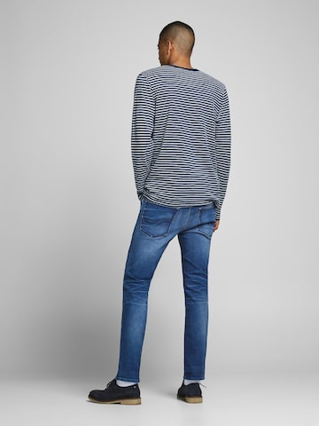 Coupe slim Jean 'Tim' JACK & JONES en bleu