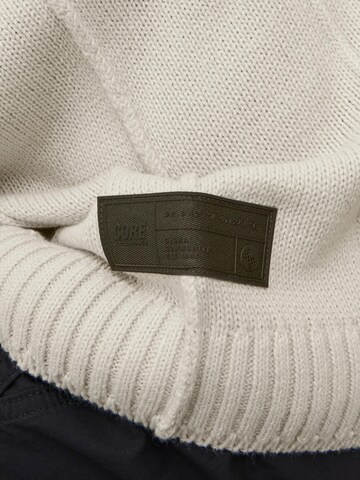 JACK & JONES Pullover 'SPACE' i beige