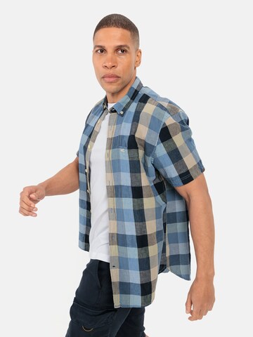 CAMEL ACTIVE Regular fit Button Up Shirt in Blue