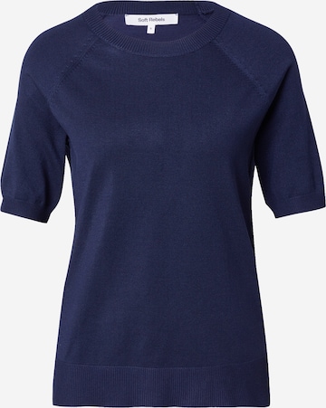 Soft Rebels Neulepaita 'Marla' värissä sininen: etupuoli