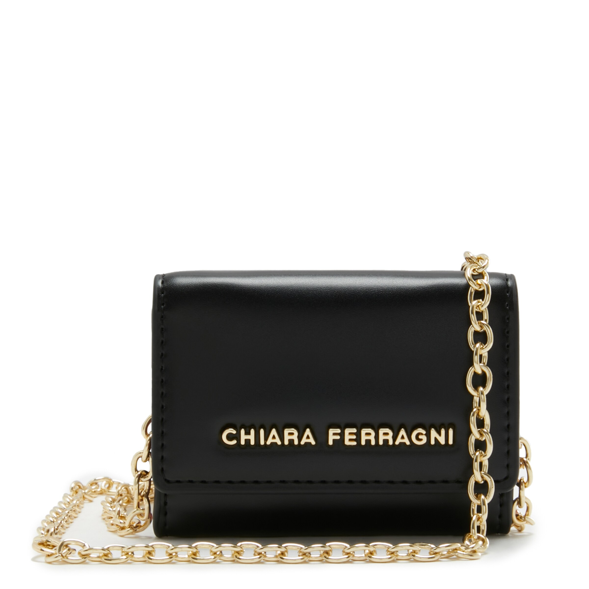 Sac à bandoulière Chiara Ferragni en noir : devant
