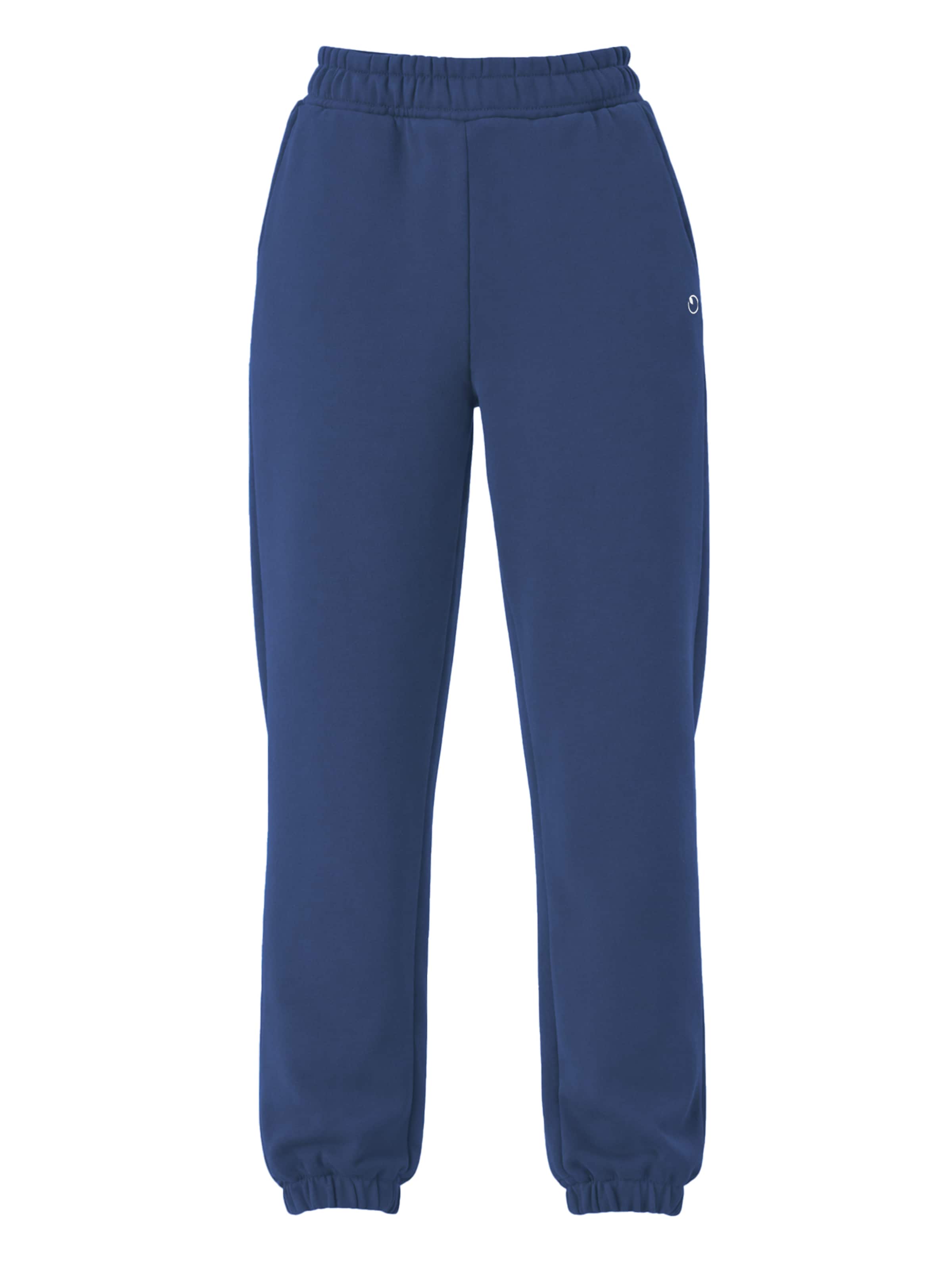 Organication Pants in Blue: front