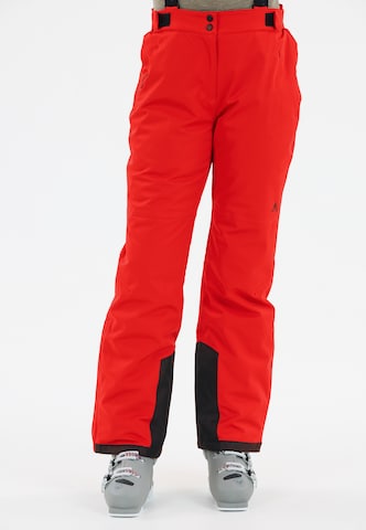 Whistler Regular Sports trousers 'YARRA' in Red