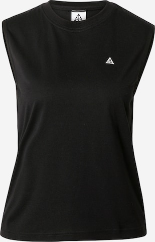 Nike Sportswear Top in Black: front