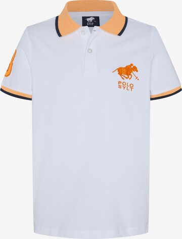 Polo Sylt Shirt in White: front