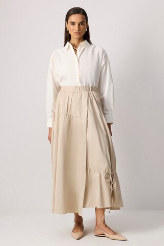 Touche Prive Skirt in Grey