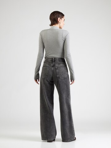 co'couture Wide leg Τζιν σε μαύρο