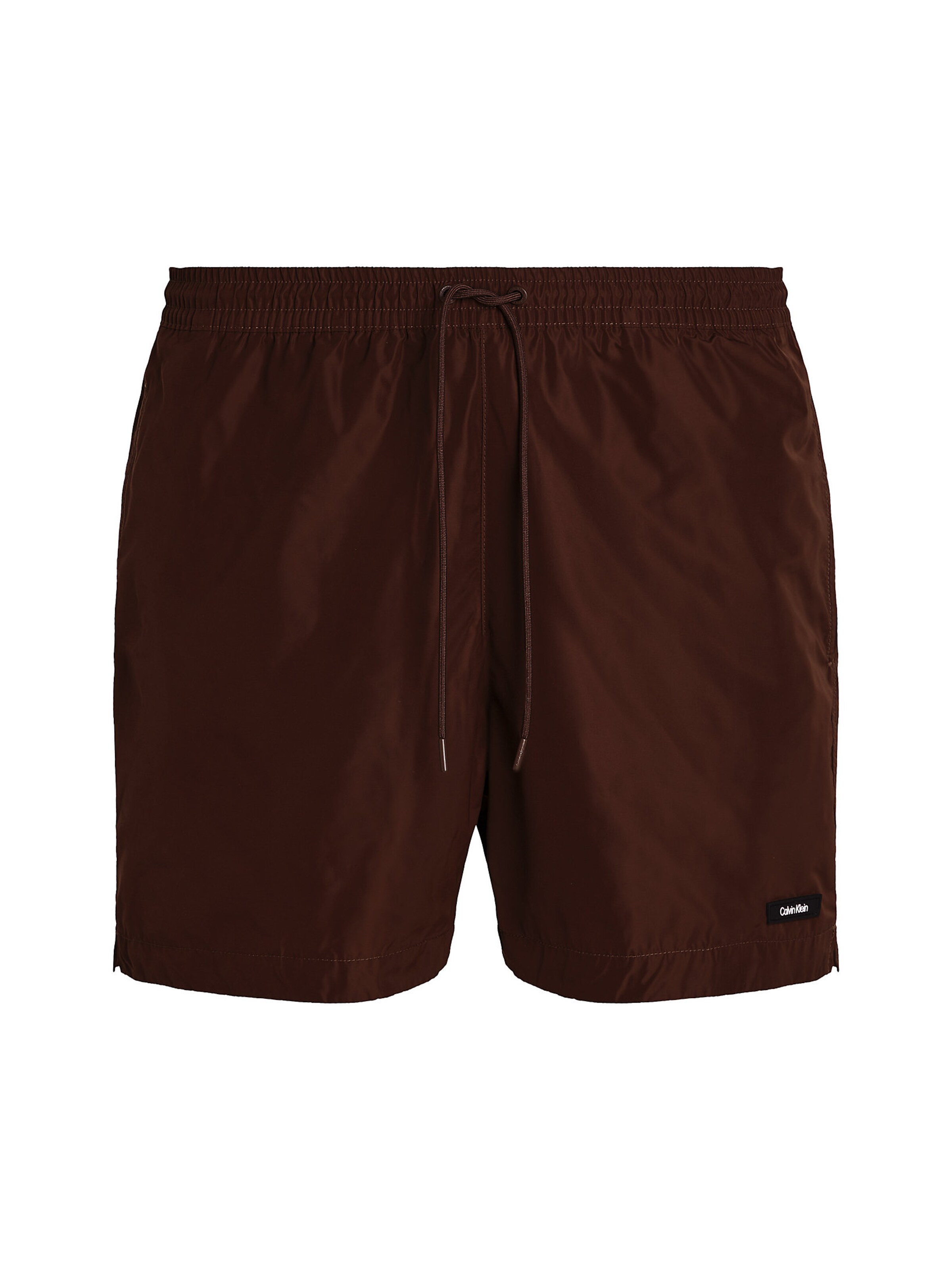 Calvin Klein Swimwear Zwemshorts 'Essentials' in Bruin: voorkant