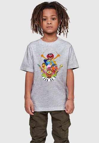 ABSOLUTE CULT Shirt 'Muppets - Dr. Teeth and The Electric Mayhem' in Grey: front