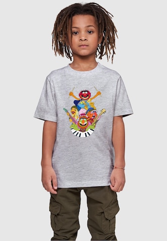 T-Shirt 'Muppets - Dr. Teeth and The Electric Mayhem' ABSOLUTE CULT en gris : devant