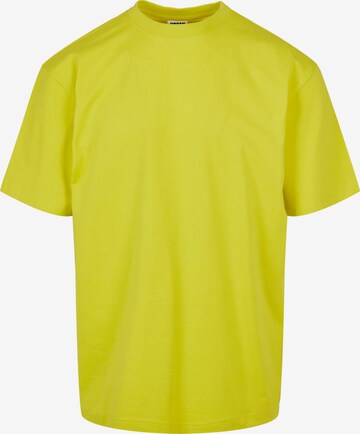 T-Shirt Urban Classics en jaune : devant