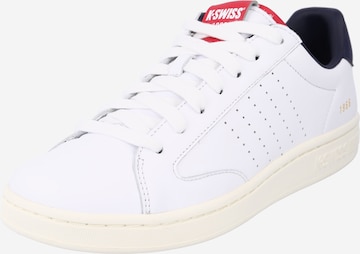 K-SWISS Σνίκερ χαμηλό 'Lozan Klub' σε λευκό: μπροστά