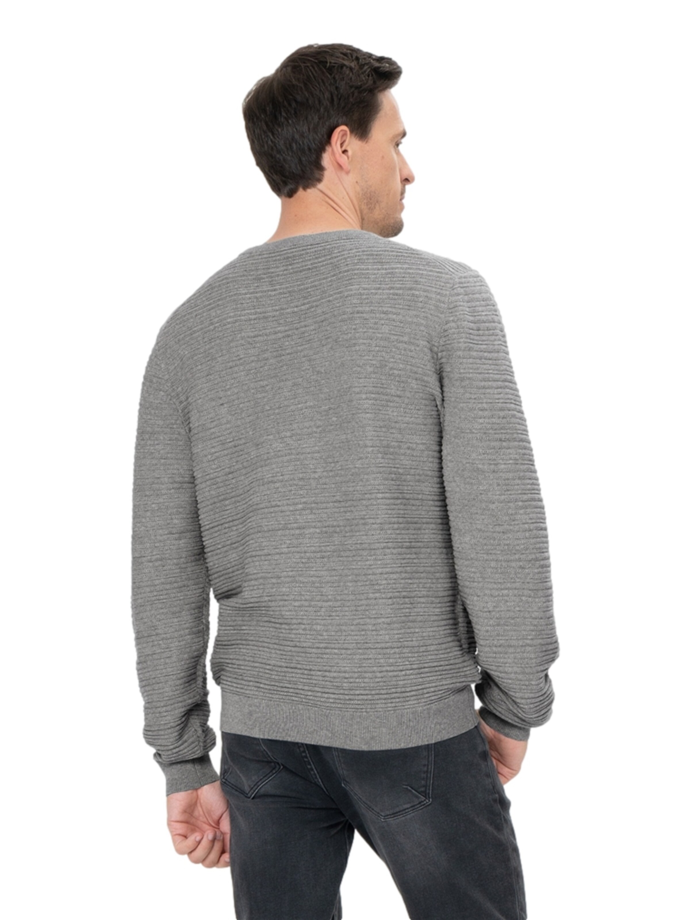 Key Largo Pullover 'Bern' i grå