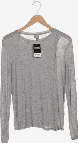 BENCH Langarmshirt M in Grau: predná strana