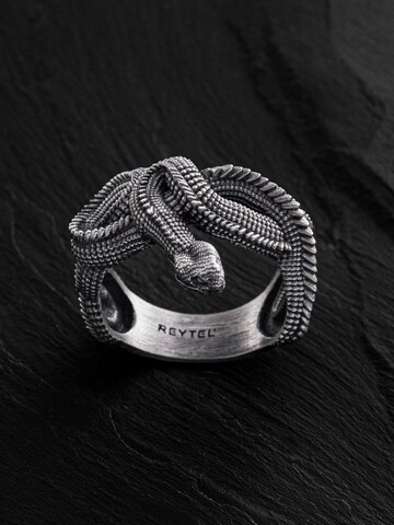 REYTEL Ring 'JÖRMUNGANDR' in Silver