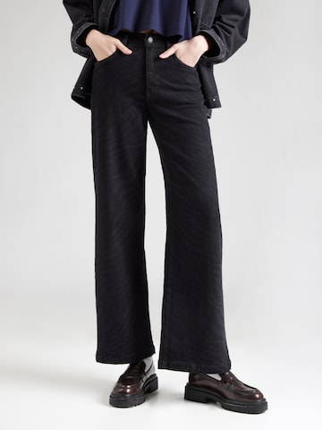 GAP Широкий Джинсы в Черный: спереди