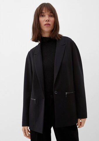 s.Oliver Blazer in Schwarz: Vorderseite