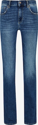 mėlyna Liu Jo Platėjantis Džinsai: priekis