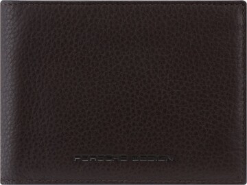 Porsche Design Wallet in Brown: front