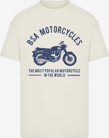 T-Shirt F4NT4STIC en beige : devant