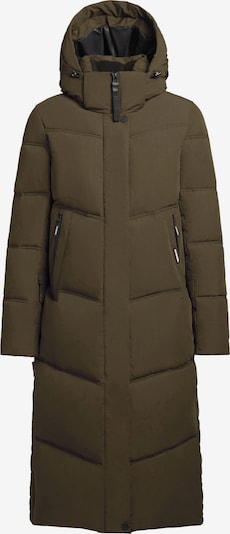 Žieminis paltas ' LUGA ' iš khujo, spalva – rusvai žalia, Prekių apžvalga