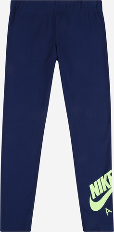 Skinny Leggings 'Air' di Nike Sportswear in blu: frontale