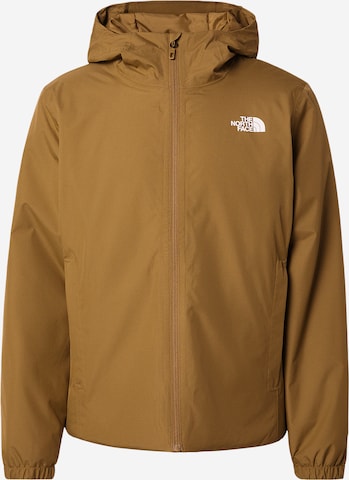 THE NORTH FACE Ulkoilutakki 'QUEST' värissä vihreä: etupuoli