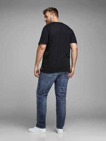 Jack & Jones Plus Slimfit Jeans 'Tim' i blå