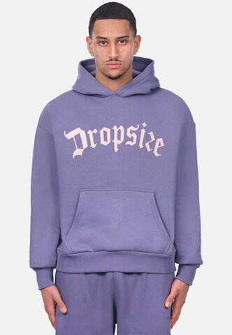 Dropsize Sweatshirt i blå: framsida