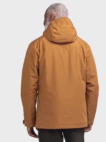 Schöffel Outdoorjas 'Wildkar' in Bruin