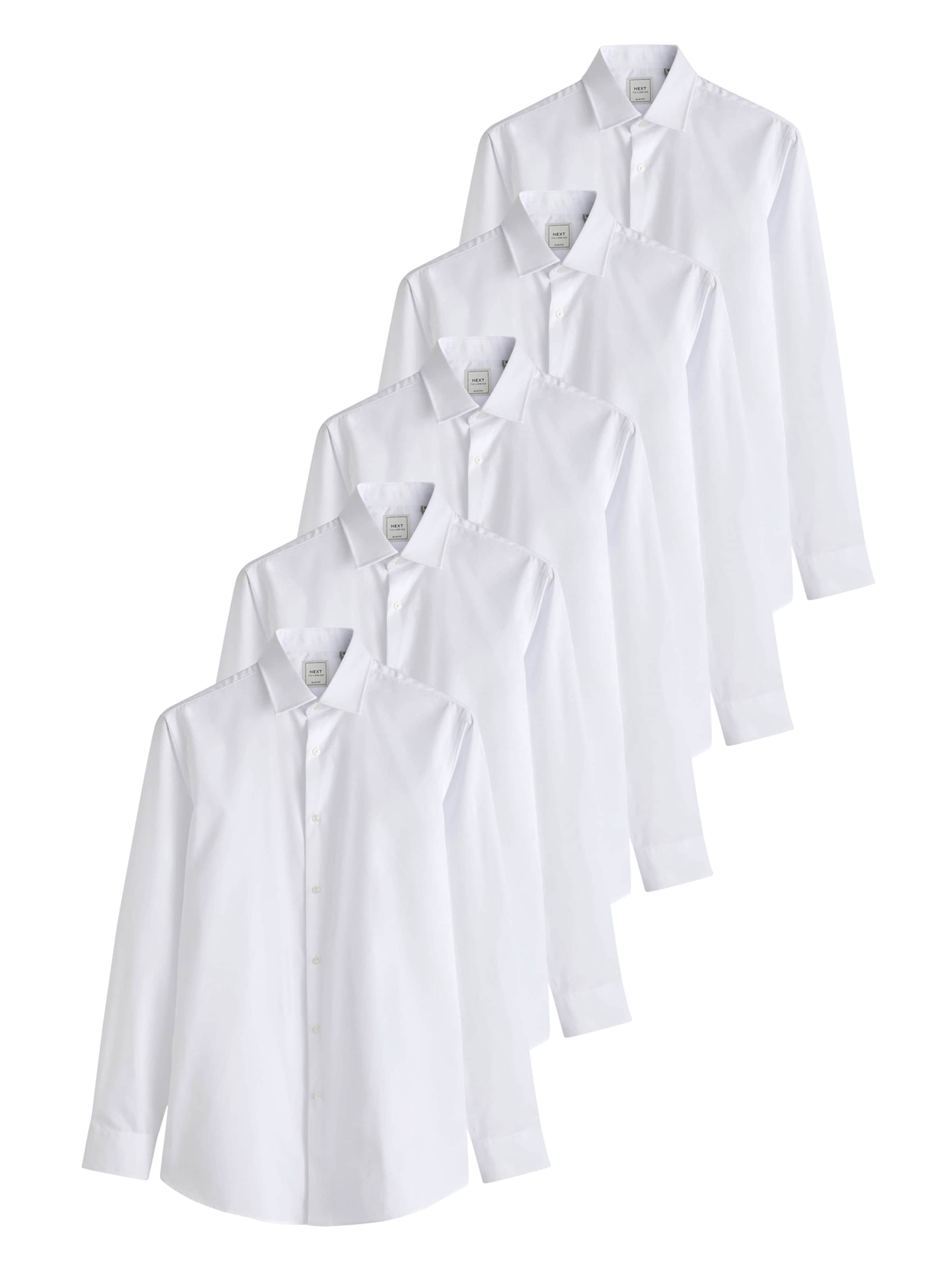 Next Tavaline suurus Triiksärk, värv valge: eest vaates