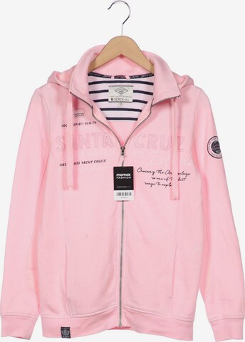 Soccx Sweatshirt & Zip-Up Hoodie in M in Pink: front