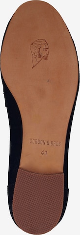 Gordon & Bros Classic Flats in Black