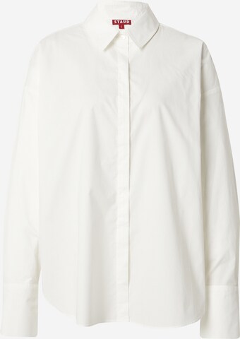 Staud Blouse 'COLTON' in White: front