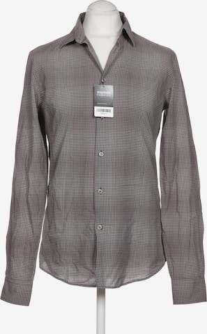 Sisley Button Up Shirt in L in Grey: front