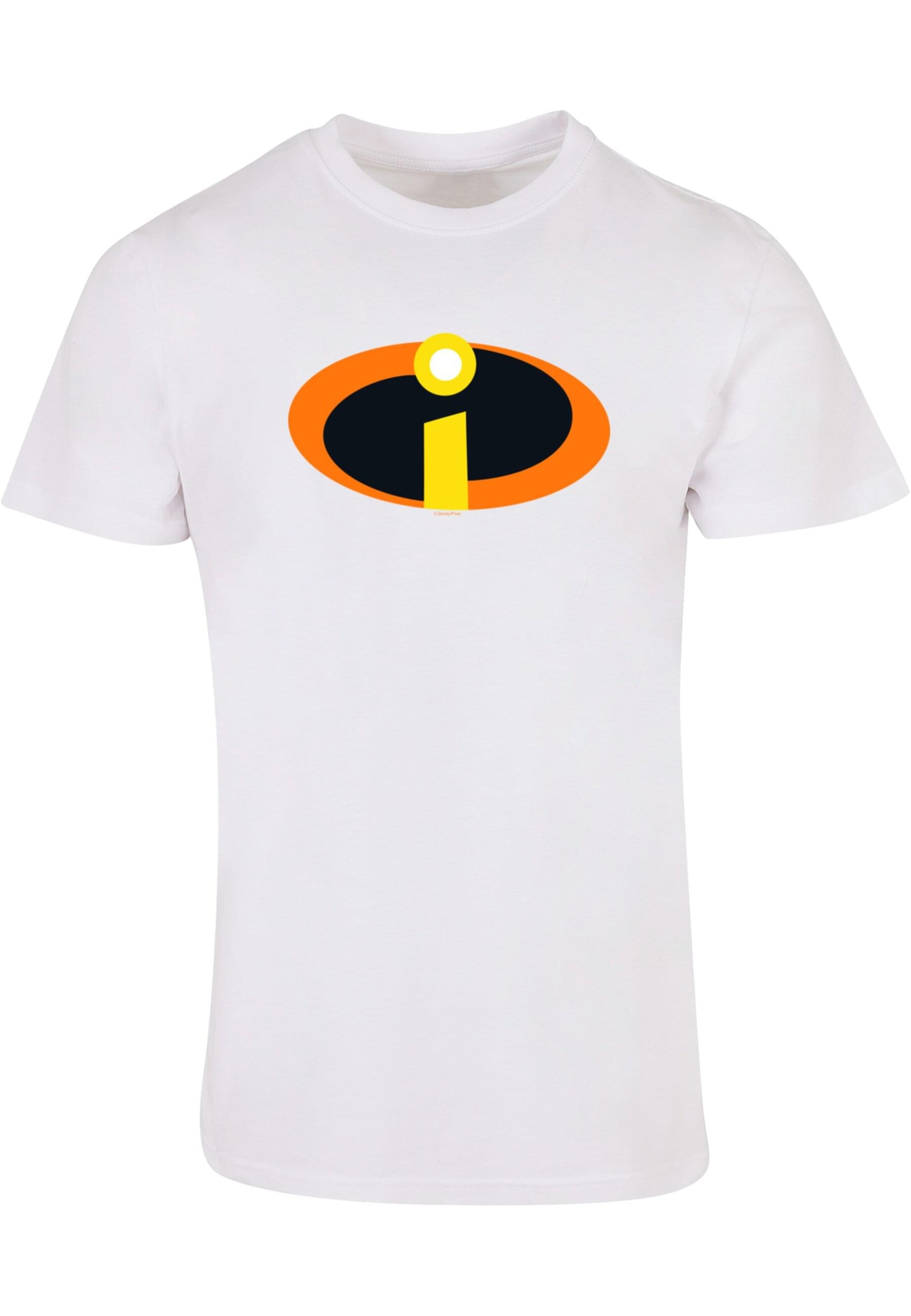 T-Shirt 'The Incredibles 2 - Costume' ABSOLUTE CULT en blanc : devant