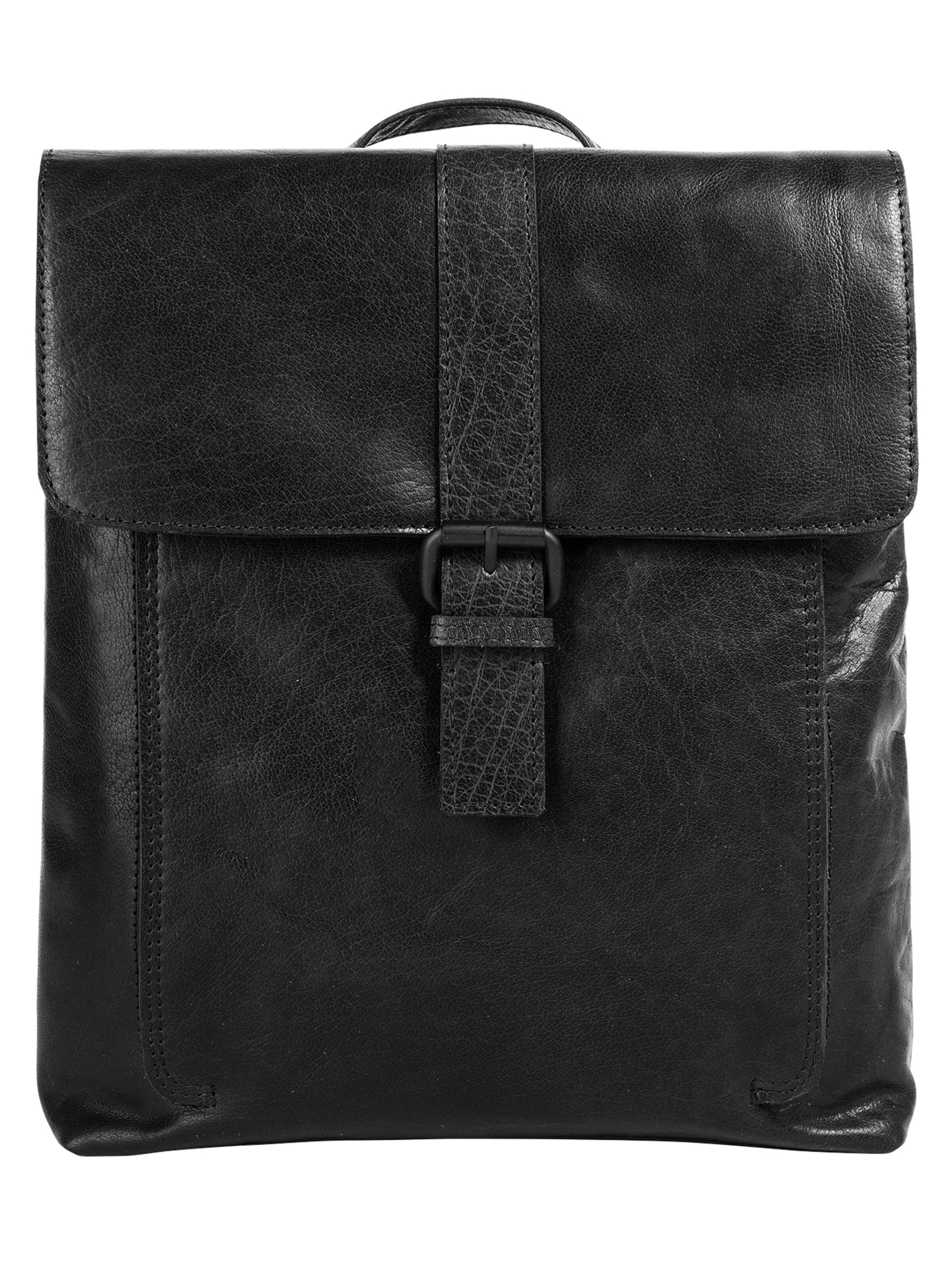 Spikes & Sparrow Rucksack‌‌‌ in Schwarz: Vorderseite