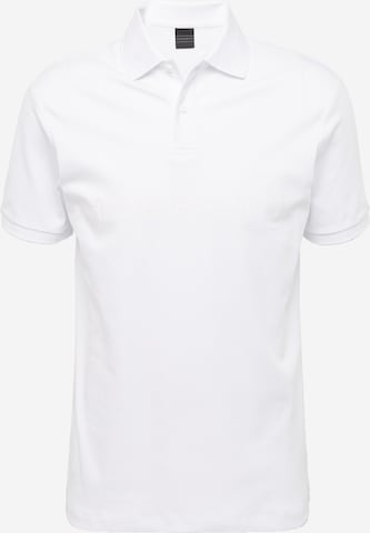 T-Shirt 'ESSENTIAL' Hackett London en blanc : devant