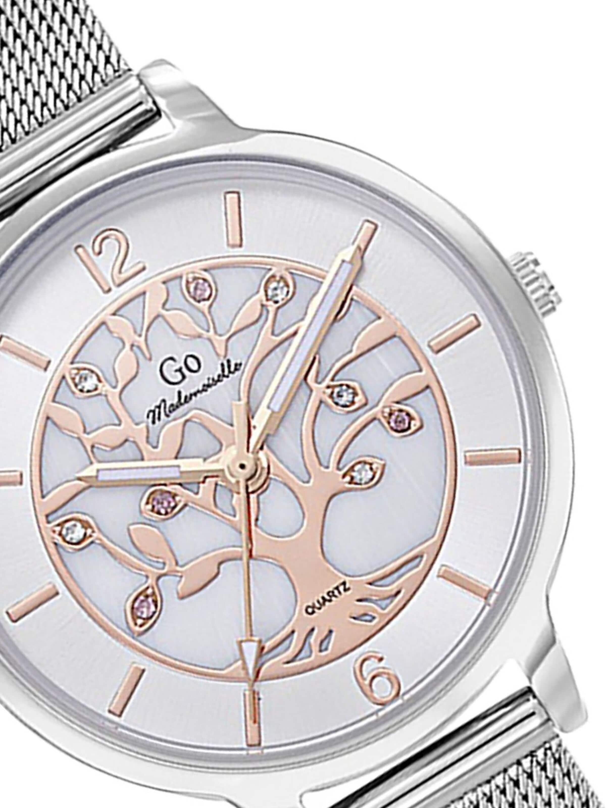 GO GirlOnly Analog Watch in Silver