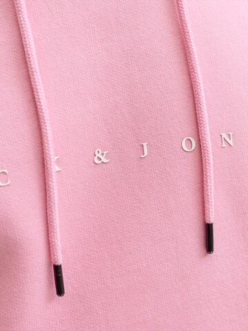 Sweat-shirt 'JJESTAR' JACK & JONES en rose