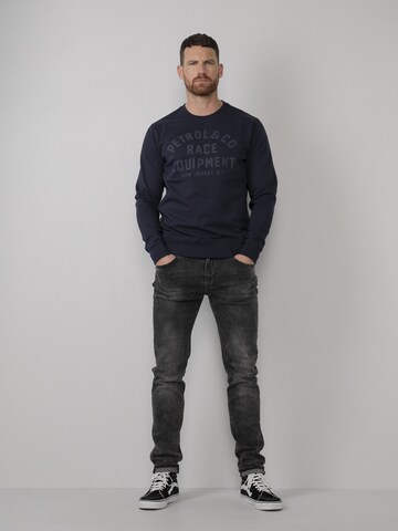 Petrol Industries Sweatshirt in Blue