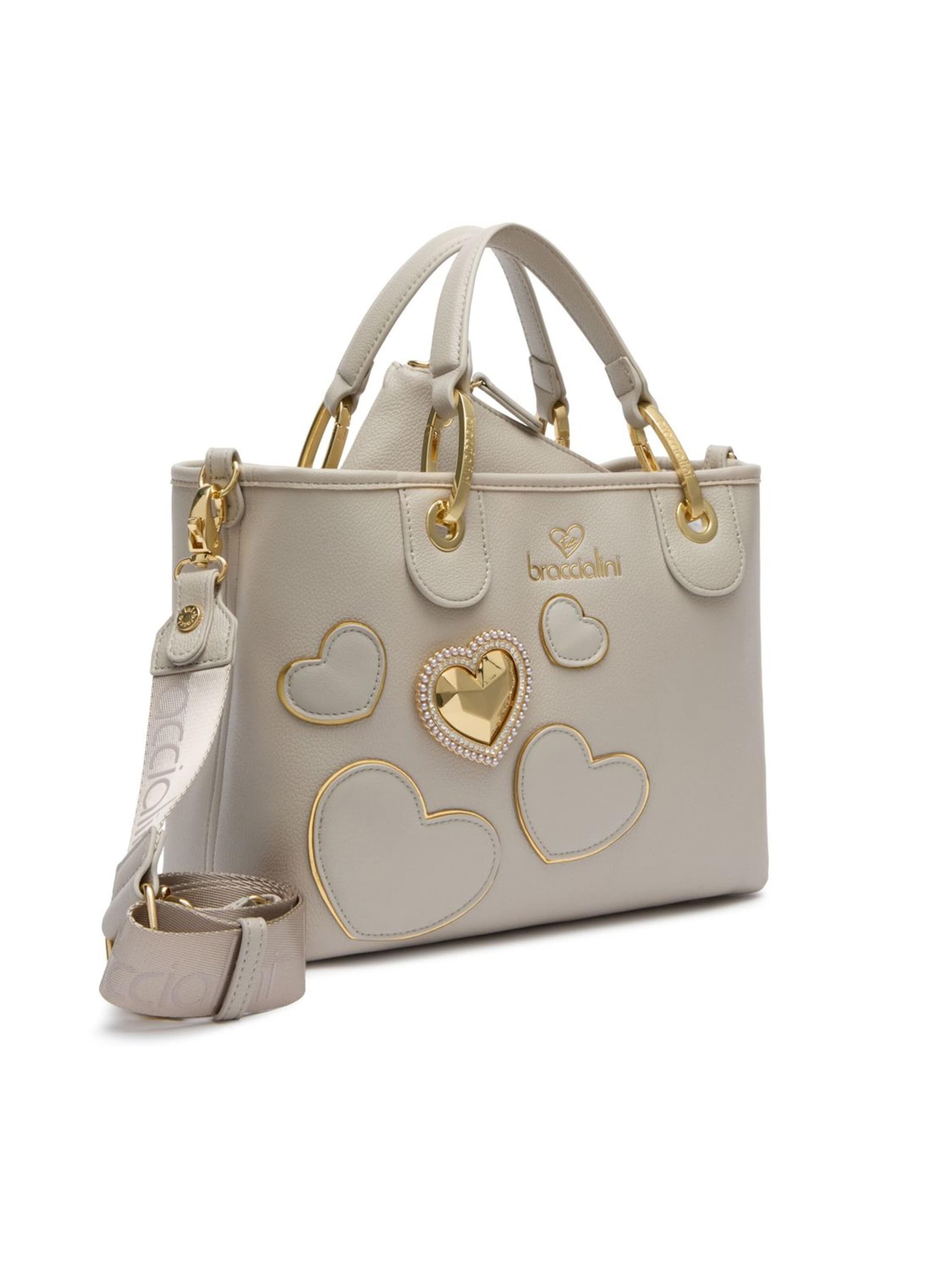 Braccialini Handtasche 'Beth Patch'‌‌ in Grau