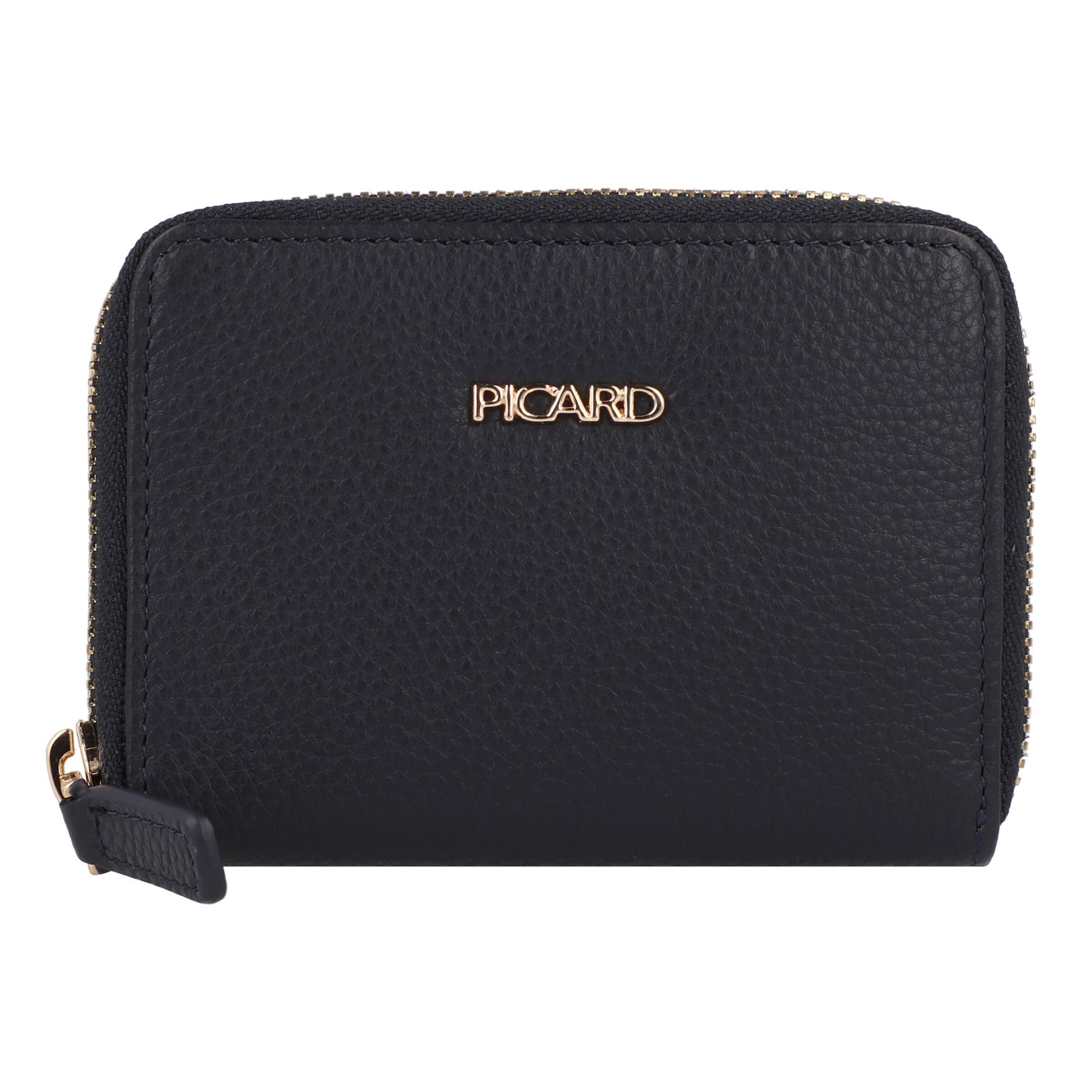 Picard Portemonnaie 'Java' in Blau: Vorderseite