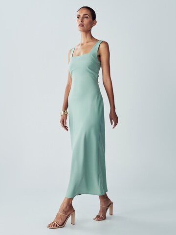 Willa Kleid 'Hallee' in Grün: Rückseite
