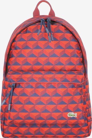 LACOSTE Backpack in Orange: front